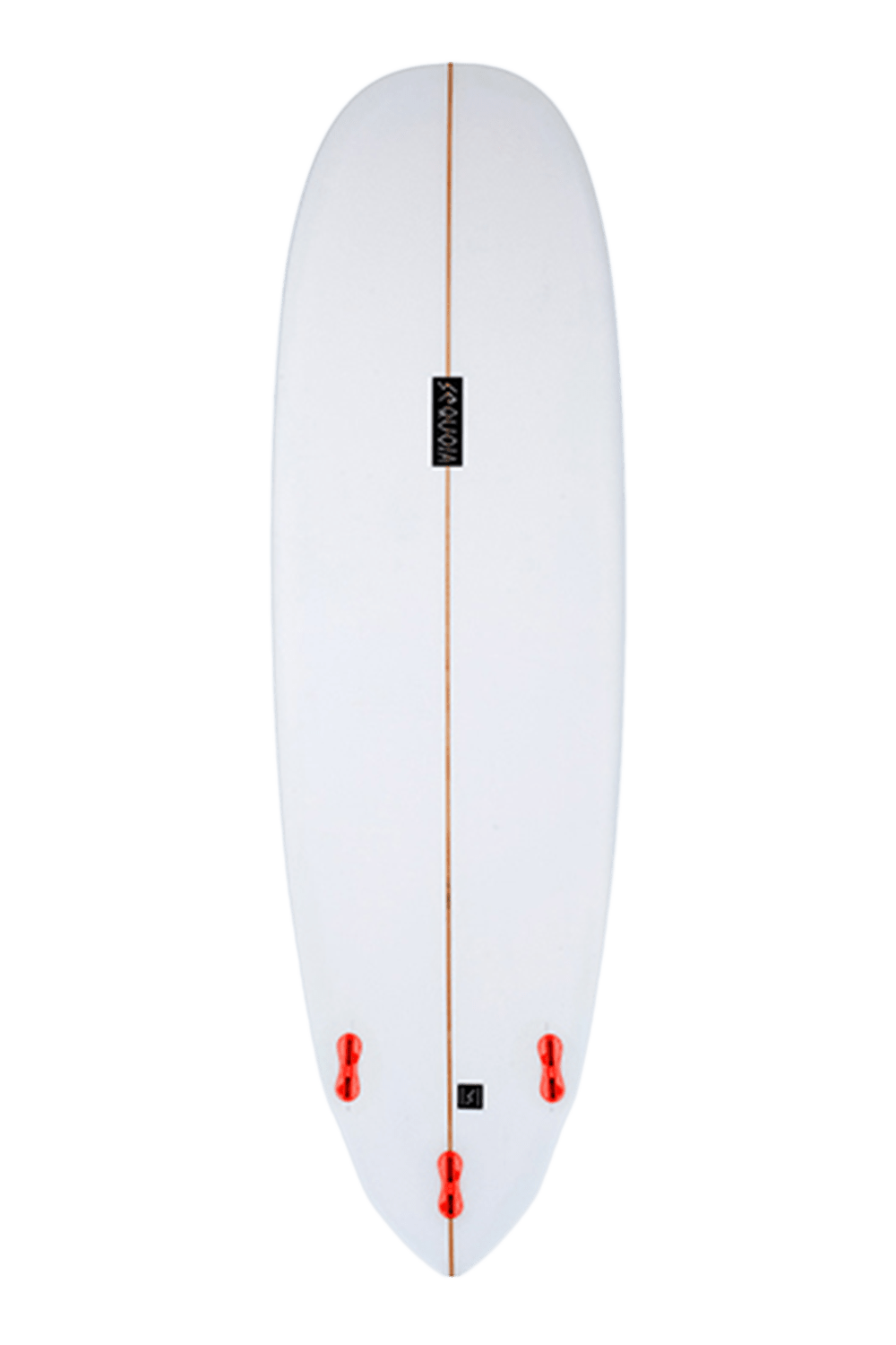 SJ beginner surfboard bottom